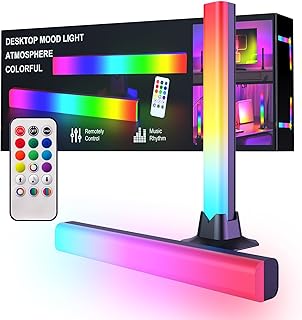 شريط اضاءة LED RGB لغرفة الالعاب والكريسماس، شريط اضاءة USB مزامنة ار جي بي اي سي بالوان محيطية متغيرة للتلفزيون، الجدار، المكتب، اضاءة خلفية، شريط اضاءة RGB للالعاب والكمبيوتر وجهاز تحكم عن بعد في