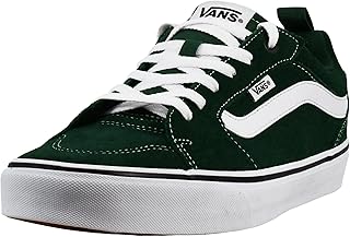 حذاء من فانس VANS Sk8-Hi تزلج كاجوال عالية الجودة للجنسين مريحة ومتينة في وجه واحد المطاط وافل المميز أسود-أبيض