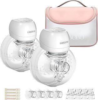 Smart Double Sides Wearable Breast Pump, Electric Bilateral Breast Pump