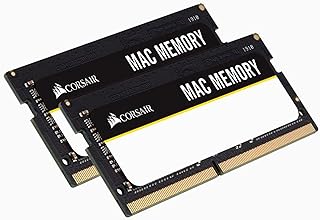 كورسير ذاكرة ماك سوديم 64GB (2x32GB) DDR4 2666MHz CL18 لانظمة ماك، معتمدة من ابل - اسود