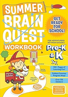 Summer Brain Quest: For Adventures Between Grades Pre-K & K