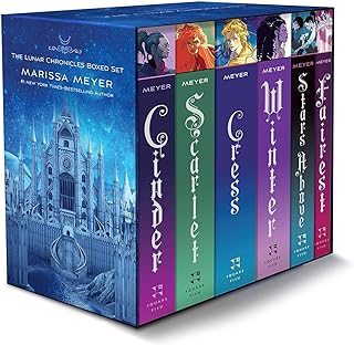 The Lunar Chronicles Boxed Set: Cinder, Scarlet, Cress, Fairest, Stars Above, Winter