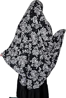 XL Khimar Long Hijab for Muslimah one Piece Stretchy Headscarf Lycra Material Chadors Arabia Islamic Prayer Dress Muslim Shawls Body Cover