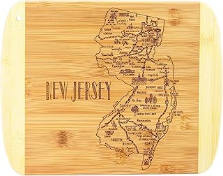 (نيو جيرسي) - لوح تقديم وتقطيع من الخيزران من توتالي بامبو A Slice of Life New Jersey