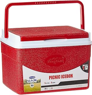 Cosmoplast Keep Cold Plastic Picnic Cooler Icebox Lunchbox