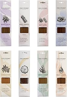 Multipack XL Value Pack Jiri and Friends Incense Sticks, A Collection of All Our 8 Delicious Incense Sticks, 100% Natural Incense