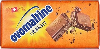 Ovomaltine Crunchy Swiss Milk Chocolate Bar,100gm