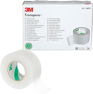 شريط 3M 1527-1 ترانسبور (عبوة من 12 قطعة)، شفاف