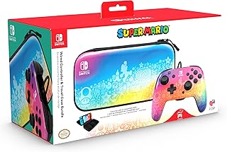 PDP Rematch + Case Bundle Star Spectrum Nintendo Switch