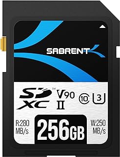 سيبرينت بطاقة ذاكرة روكيت v90 256GB SD UHS-II R280MB/s W250MB/s (SD-TL90-256GB)