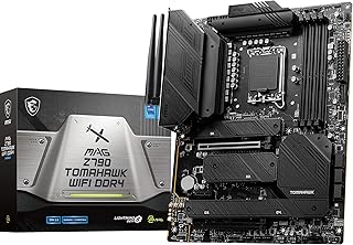 MSI لوحة ام Z790 توماهوك واي فاي DDR4 LGA1700 مقبس ATX من ماج اسود اس اي