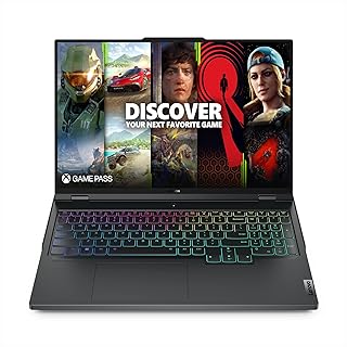 لينوفو لابتوب العاب ليجن برو 7i 16 انش QHD+ 500nits 240Hz انتل كور i9-13900HX 16GB RAM 1TB SSD انفيديا جيفورس RTX 4080 12GB ويندوز 11 رمادي اونيكس