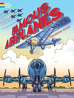 Dover Famous Airplanes Coloring Book