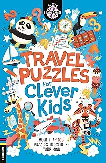 Travel Puzzles For Clever Kids: Volume 9