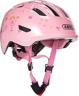 ABUS Kinderhelm Smiley 3.0 - Fahrradhelm mit tiefer Passform, kindergerechten Designs & Platz für einen Zopf - für Mädchen und Jungs