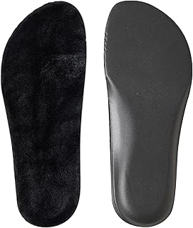 ISQFIQ Comfort Insoles for Men and Women, Clogs, Thick Foam Shoe Insoles, Breathable Insoles for Cave Shoes, Garden Shoes, Casual Shoes, Work Shoes, Black, EU 37/38