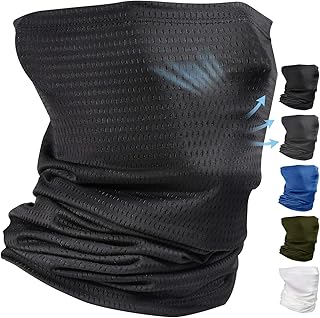 Vitscan Neck Gaiter Bandana Face Mask for Men Dust Sports Masks Face Gaiter