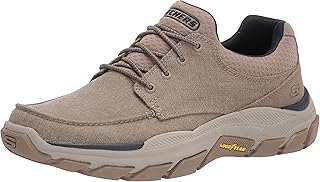 حذاء Skechers USA رجالي Respected-Loleto Moc Toe برباط مطاطي سهل الارتداء، من سكتشرز