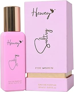 Hewey Sultry Perfume for Women 20ml | Eau De Parfum EDP | Long Lasting Fragrance, Luxury Perfume Scent | Amber Floral Fragrance | Luxury Gift