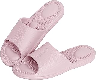 Shower Slipper, Bathroom Non-Slip Slippers, House and Pool Sandals, in-Door Slipper with Massaging Effect