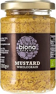 Biona wholegrain mustard organic 200 g