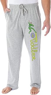 DC Comics Men's Vintage Batman Villains The Riddler Character Loungewear Sleep Pajama Pants