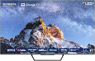 تلفزيون بشاشة مقاس 75 بوصة من سكاي ورث 4K UHD جوجل 4 كيه 75SUE9500+ دولبي فيجن 10+ الذكي (طراز 2022) أسود