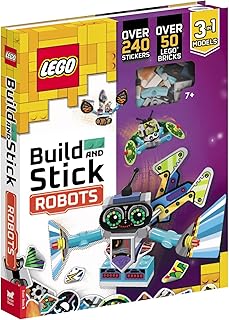 LEGO (R) Books: Build and Stick: Robots