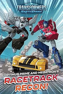 Simon Spotlight Optimus Prime and Megatron's Racetrack Recon!