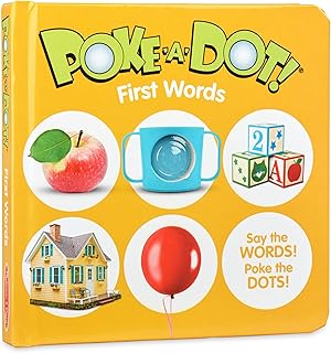 مليسا اند دوغ كتاب للاطفال - لعبة Poke-a-Dot: First Words (كتاب لوح مع ازرار للبوب)