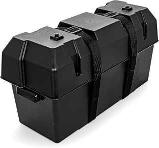 Camco Heavy Duty Battery Box with Straps and Hardware