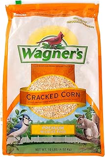 Wagner's 18542 Cracked Corn Wild Bird Food, 10-Pound Bag