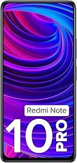 جوال ريدمي نوت 10 برو ذاكرة RAM 8GB وتخزين 128GB بشاشة سوبر AMOLED‏ 120hz كاميرا 64MP بعدسة 5MP سوبر تيلي ماكرو، رمادي، بشريحتين