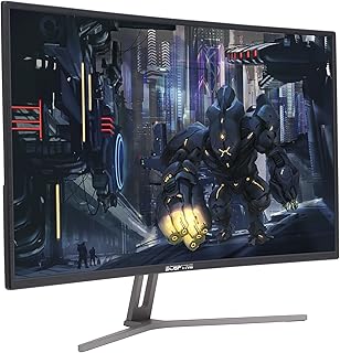 شاشة العاب سكيبتر C325b-144r 32 انش 144Hz 1800r منحنية AMD فري سينك 1920x1080 HDMI ديسبلاي بورت معدني اسود 2018 من بلهولايف