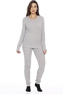 Just Love Women's Thermal Underwear Pajamas Set