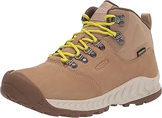 حذاء المشي لمسافات طويلة للسيدات KEEN Nxis Explorer Mid مقاوم للماء، من كين