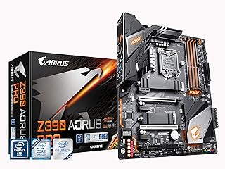 لوحة ام Z390 اوروس برو من جيجابايت انتل LGA1151/Z390/ايه تي اكس/2 x ام.2 حماية حرارية/ ريلتيك ايه ال سي 1220/ فضاء اللوني RGB فيوجن / للالعاب DDR4