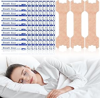 Pack of 100 Nose Plasters Against Snoring, Anti-Snoring Extra Strong Nose Plasters for Better Breathing Against Snoring