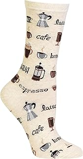 Women's Food and Drink Novelty Casual Crew Socks