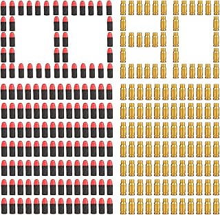 عبوة من 180 قطعة ذخيرة رغوية، ذخيرة لمسدس الاطفال، ذخيرة كروية، ذخيرة لمسدس لعبة، رصاصات سهام، ملحقات سلاح لعبة للاطفال والاولاد والبنات