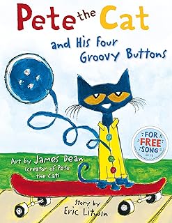 HarperCollins Pete the Cat and his Four Groovy Buttons