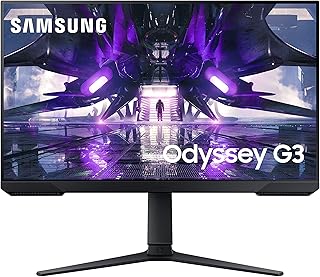 سامسونج اوديسي G3 S27AG320NUX 1ms 165Hz فري سينك بريميوم، LCD، 1920 x 1080، أسود