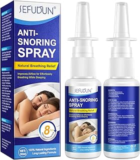 Anti Snoring Nose Spray 30 ml, Natural Stop Snoring, Improves Airflow, Relieves Nose Congestion, Improves Cause of Snoring, 8 Hours Extended Effect