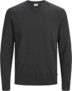 mens JJEBASIC KNIT V-NECK NOOS Sweater (pack of 1)