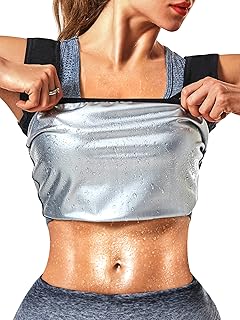 MOLLDAN Womens Sauna Vest Sweat Tank Top Shapewear Slimming Workout Shirt