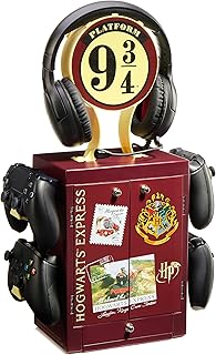 Numskull Harry Potter Platform 9 ¾ Gaming Locker - Official Storage Tower for Games, Controllers, Headphones and Accessories