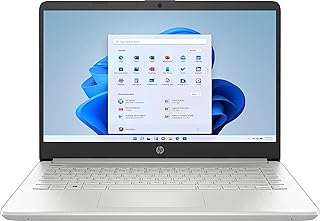 HP - لابتوب 14 انش - AMD رايزن 3 - ذاكرة 8 جيجا - 128 جيجا اس اس دي - فضي طبيعي - موديل 14-fq0033dx