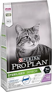 Purina Pro Plan Sterilised Longevis Senior 7+ Dry Cat Food with Turkey, 1.5 kg