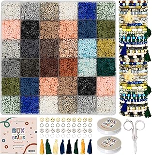 Felix LeChef 6mm Flat Bead Bracelet Kit