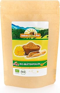 Organic Bee Pollen in Premium Beekeeping Quality, Residue-Free, Sweetish Mild (200 g)